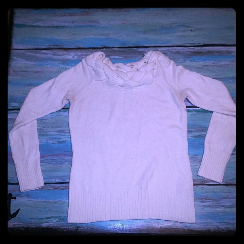 Braided Knitted Sweater